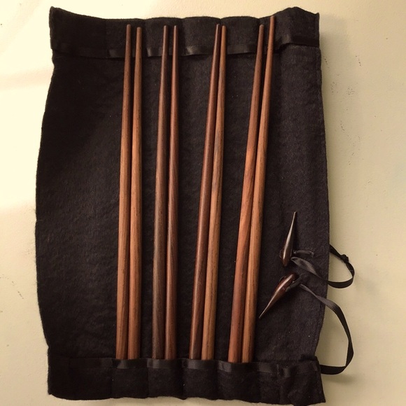 Vintage Wooden Chop Sticks - Picture 4 of 12